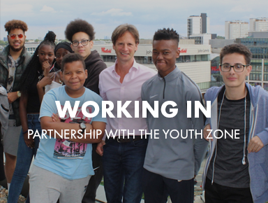 Working in partnership with the youth zone